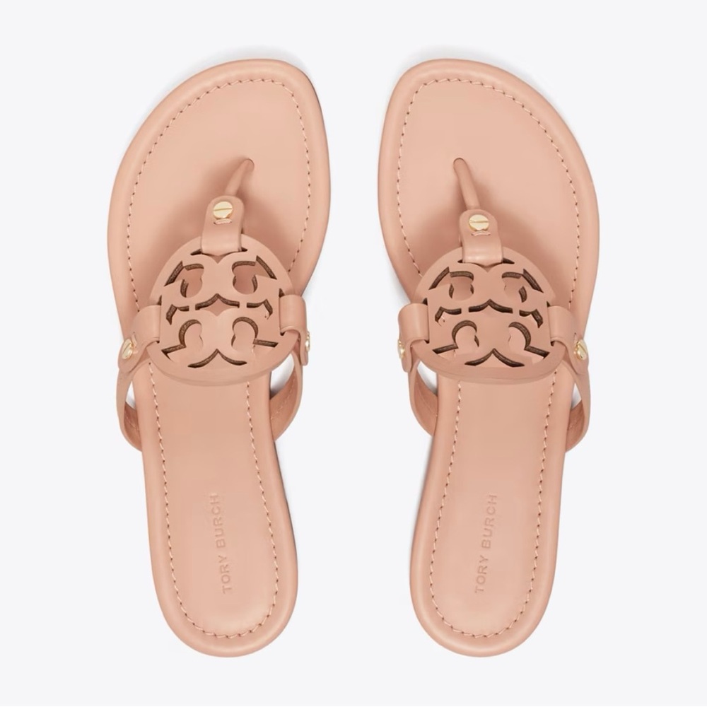 ☀️NEW☀️Tory Burch Miller Sandals Sand